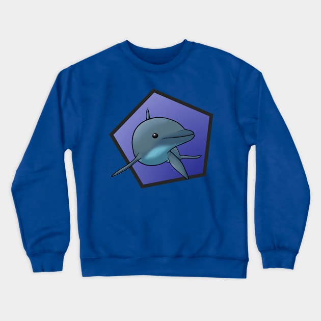 Dolphin Crewneck Sweatshirt by VanumChan